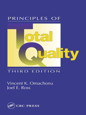 cover image of Principles of Total Quality